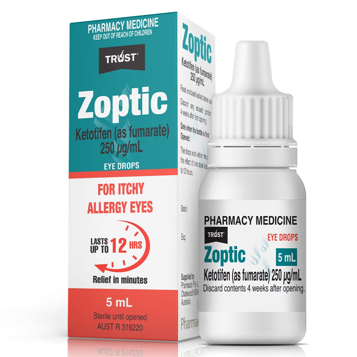 Zoptic Eye Drops 5ml