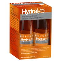 Hydralyte 电解液橙色 4 瓶装 (4x250ml) 