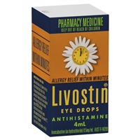 Livostin 抗组胺过敏眼药水 4 毫升
