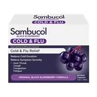 Sambucol 感冒和流感胶囊 24 粒