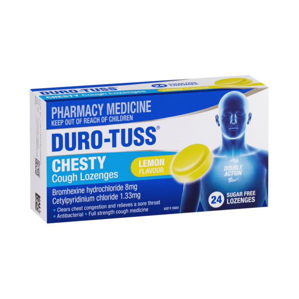 DURO-TUSS 胸闷咳嗽润喉糖