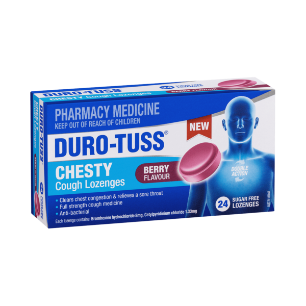 DURO-TUSS 胸闷咳嗽润喉糖