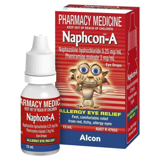 Naphcon-A 眼药水 15毫升