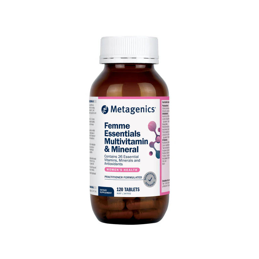 Femme Essentials 复合维生素和矿物质 120 片