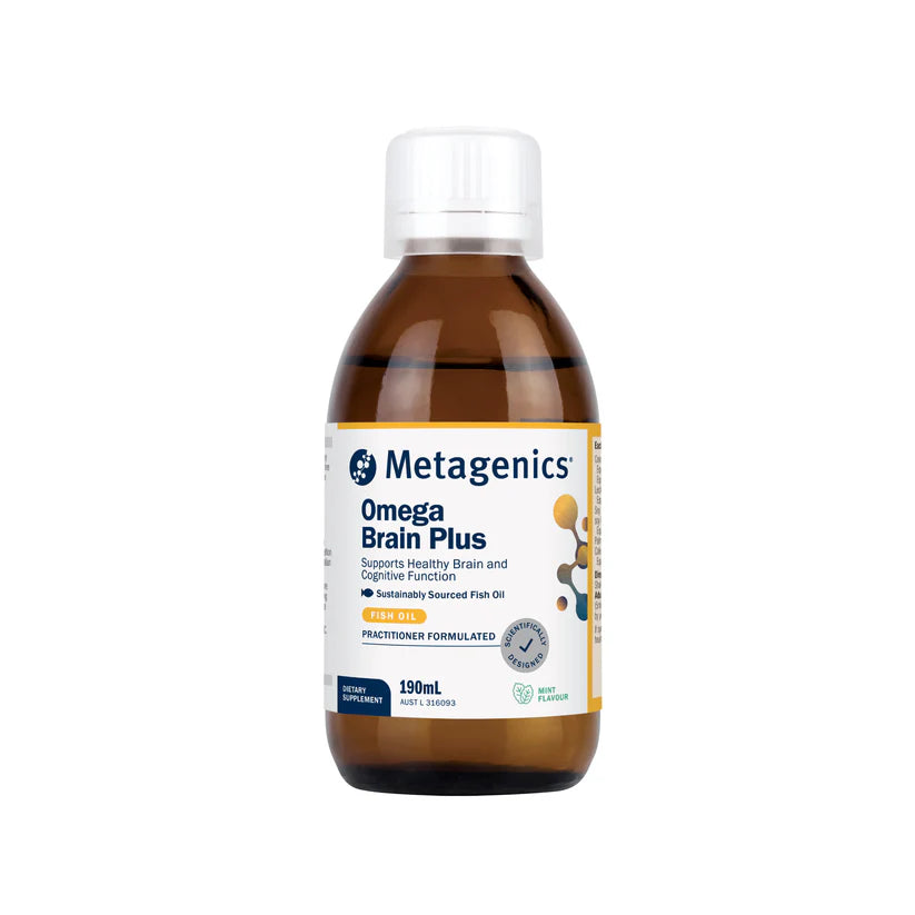 Omega Brain Plus 薄荷味液体 190ml