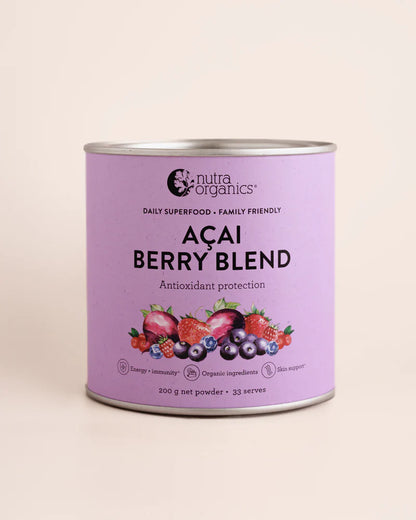 Nutra Organics Acai Berry Blend 200g (33 Serves)