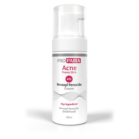 Propaira 4% Benzoyl Peroxide Cream for Acne Prone Skin