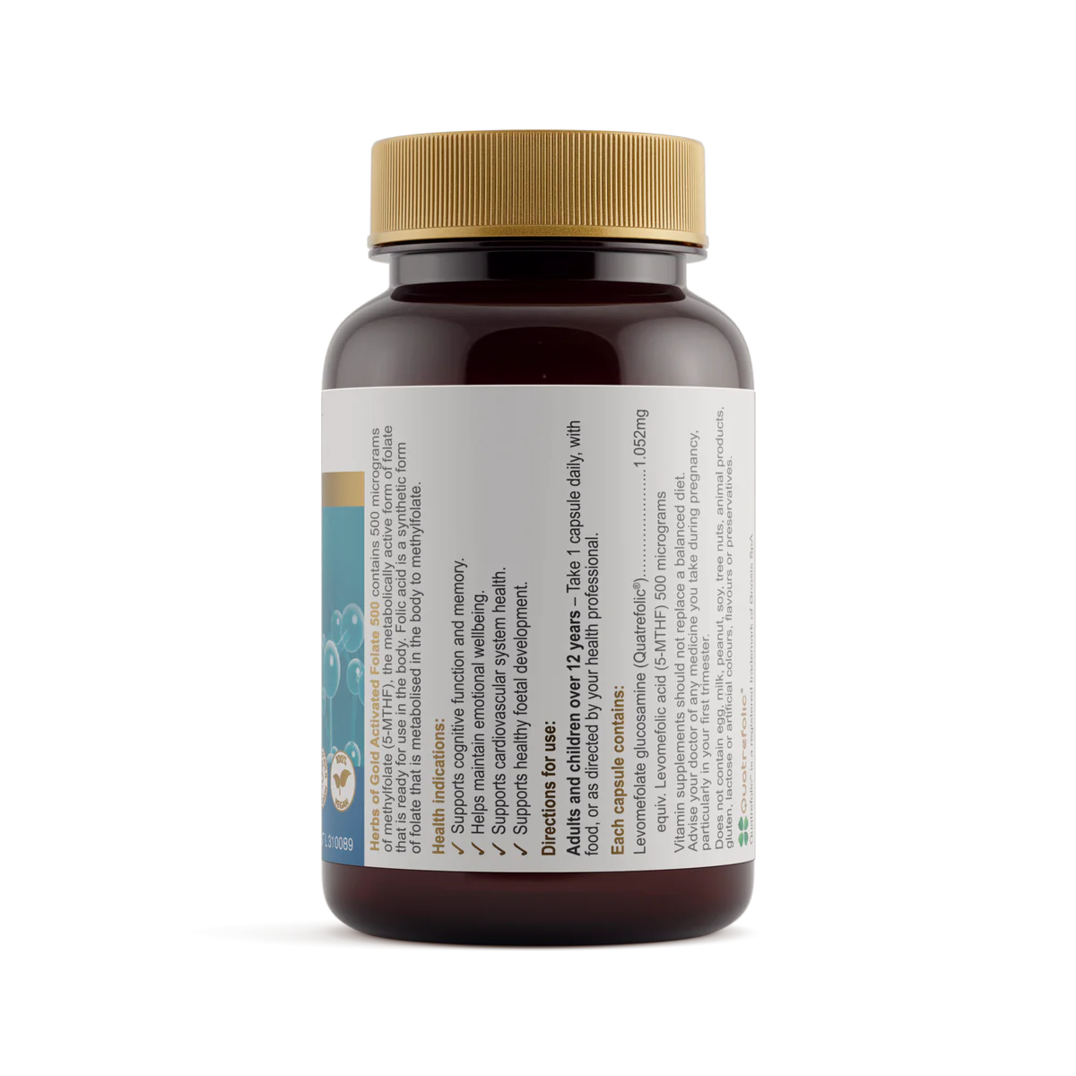 Folate Acticated Activated Folate 500 – Centree Health