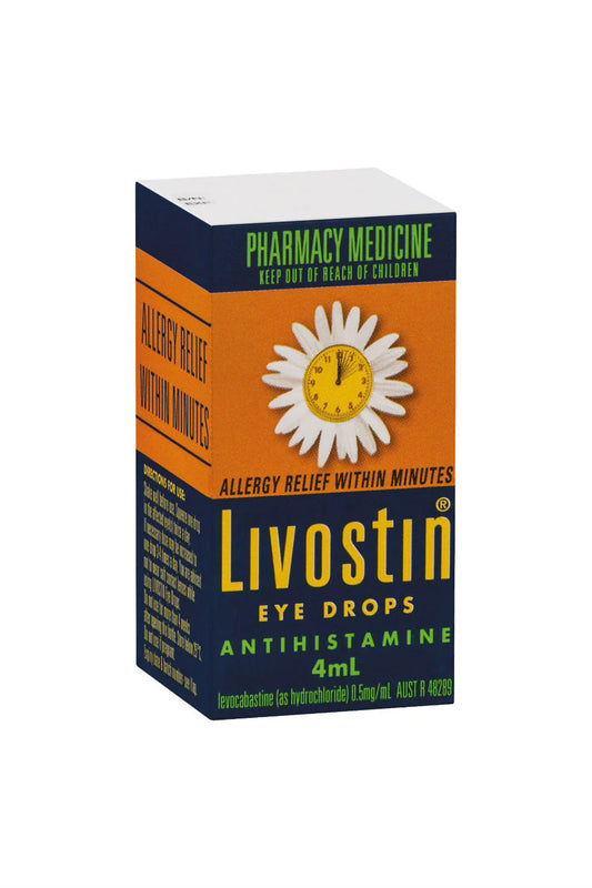 Livostin Antihistamine Allergy Eye Drops 4mL