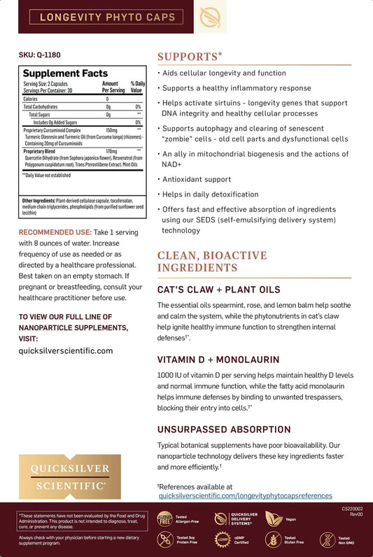 Longevity Phyto Caps