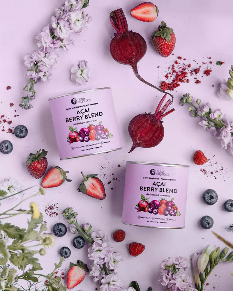 Nutra Organics Acai Berry Blend 200g (33 Serves)
