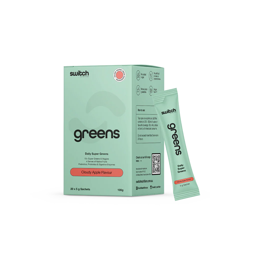 Switch Greens Sachet Box