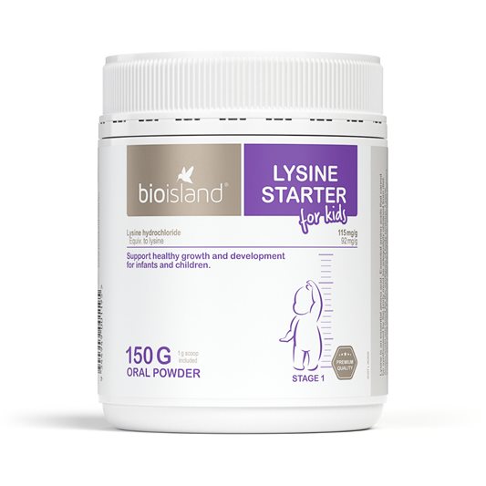 Bio Island Lysine Starter for Kids 150g Oral Powder