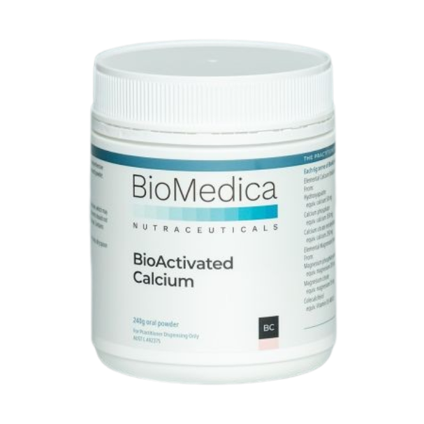 BioActivated Calcium 240g Powder