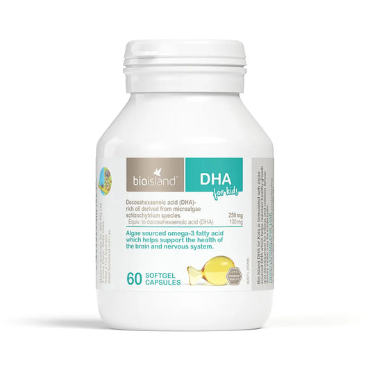 Bio Island DHA Kids 60 Capsules